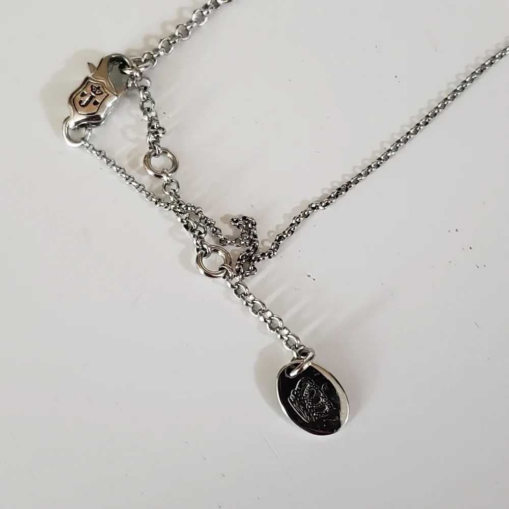 NEW Juicy Couture Limited Edition Rhinestone Snowflake Pendant Necklace 2009 - Picture 3 of 7